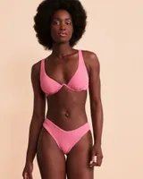 Bas de bikini tanga TEXTURED