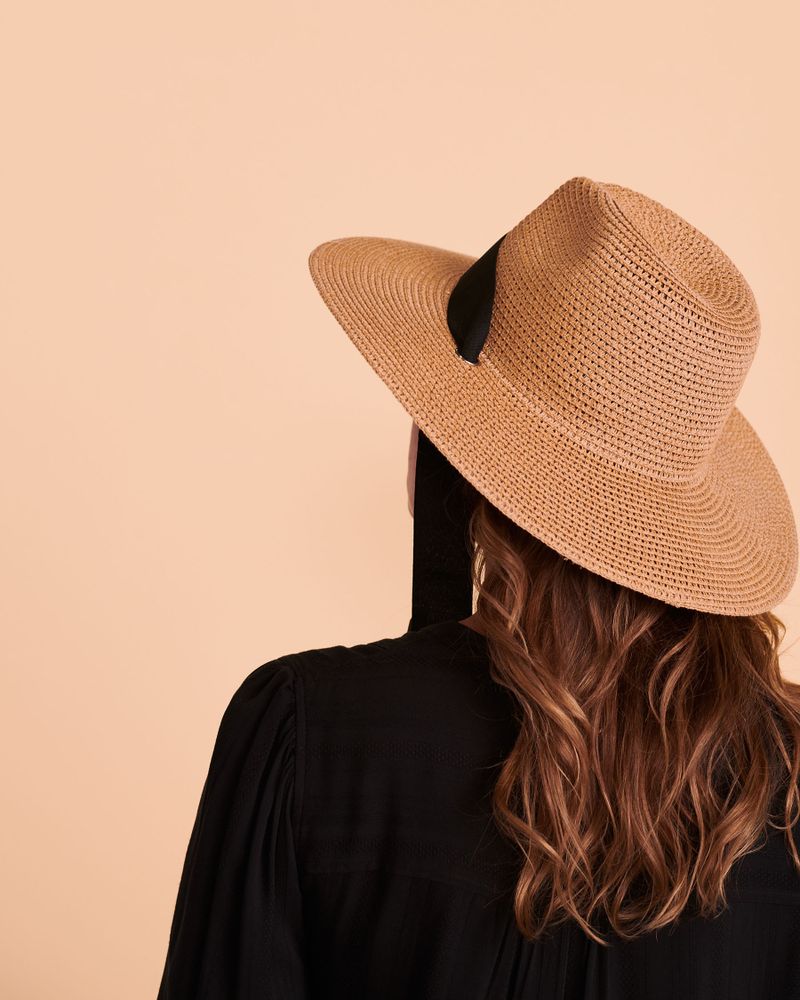 Hat with Rope Detail