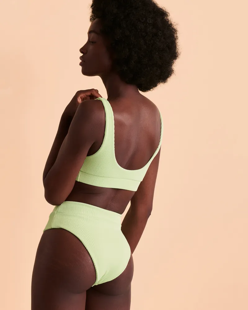 Haut de bikini bralette NEON LIME