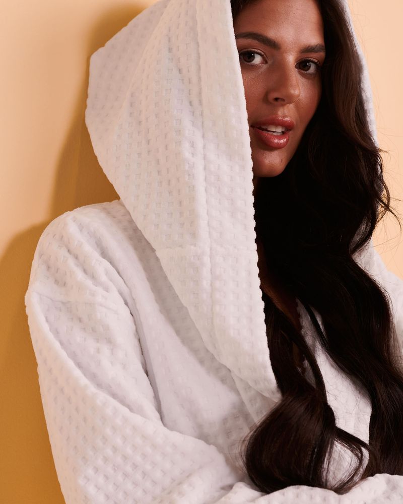 Waffle Terry Robe