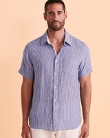 LINEN Striped Shirt