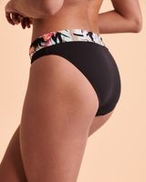 FLIRTATION Contrasting Waistband Bikini Bottom