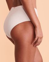 TEXTURED High Waist Bikini Bottom