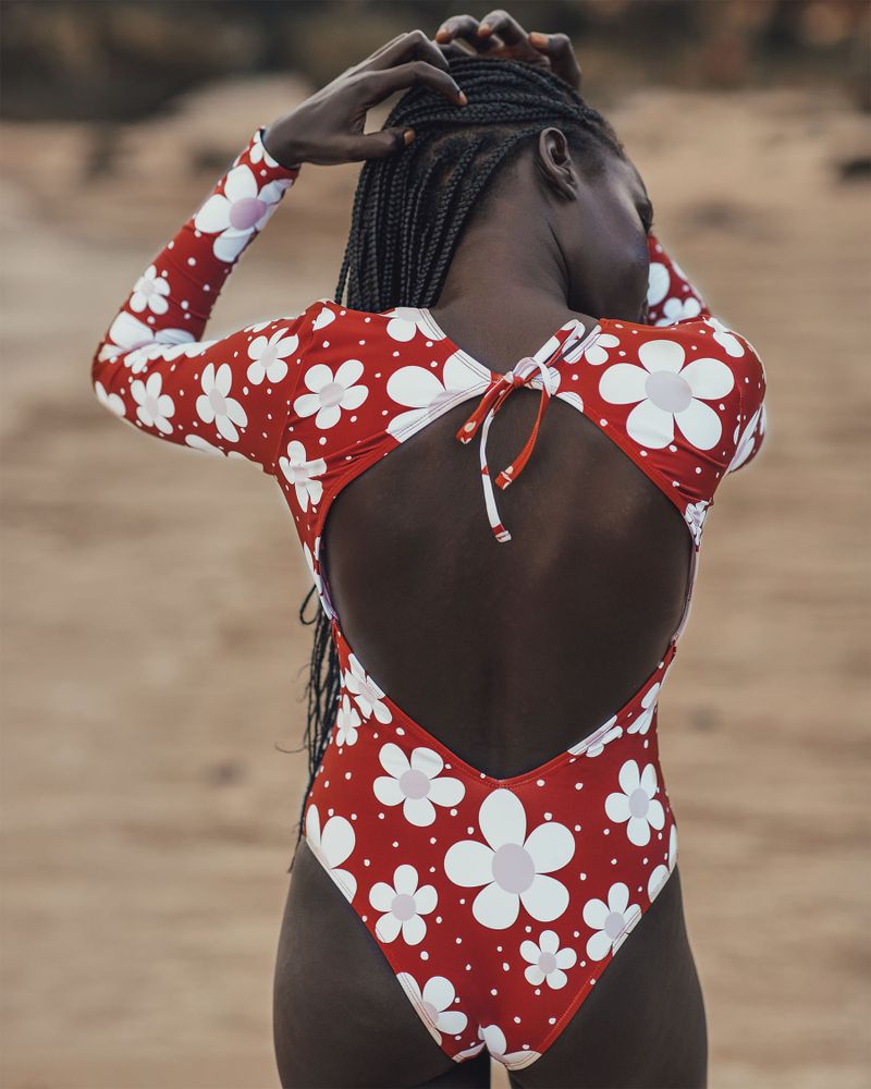 PALM SPRINGS Emilie Open Back Surfsuit