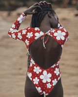 PALM SPRINGS Emilie Open Back Surfsuit