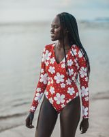 PALM SPRINGS Emilie Open Back Surfsuit