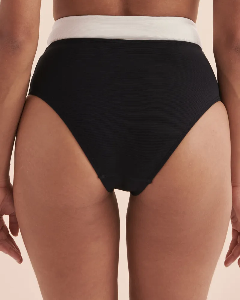 Versa Rib High Waist Bikini Bottom