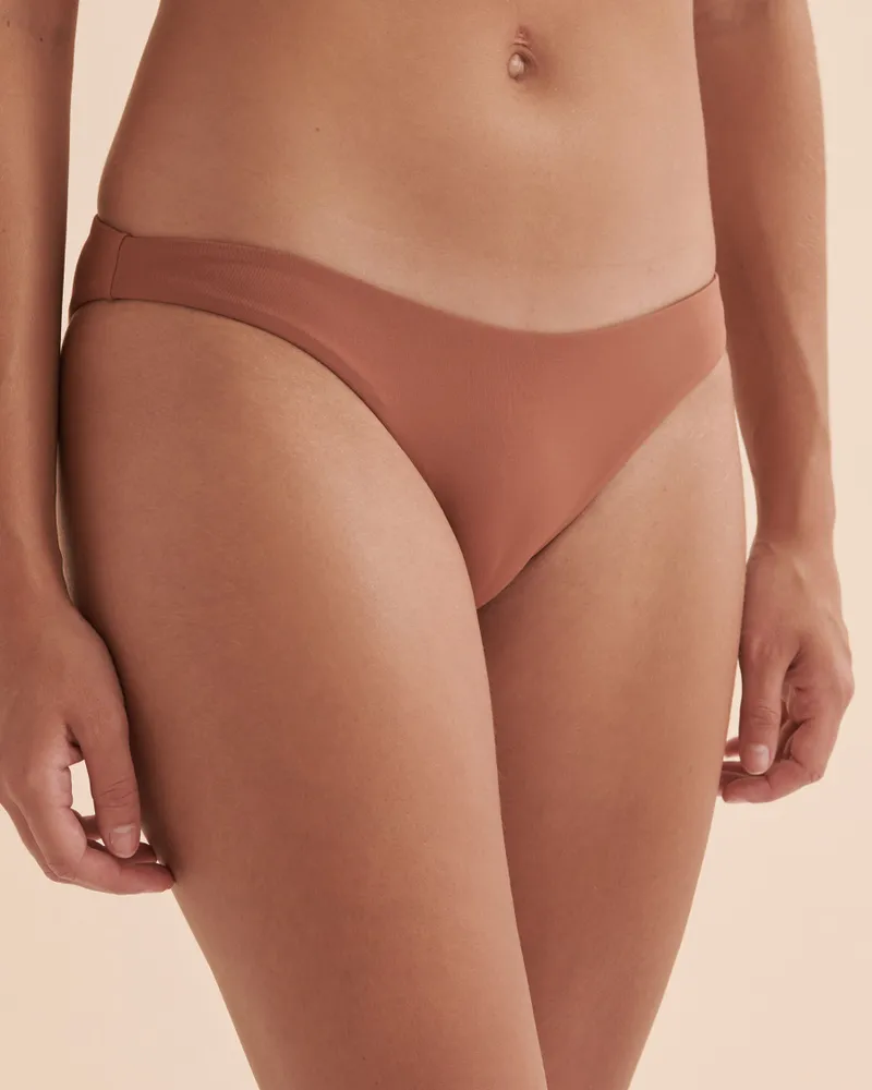 Saltwater Solids Low Rise Bikini Bottom