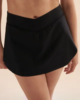 Essential High Waist Skirt Bikini Bottom