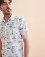 TRVLR UPF Traverse Hawaii Short Sleeve Shirt
