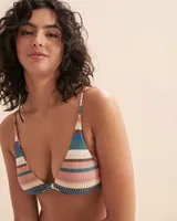 Kendari Stripe Bralette Bikini Top