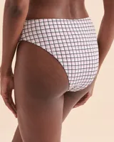 Plaid Brazilian Bikini Bottom
