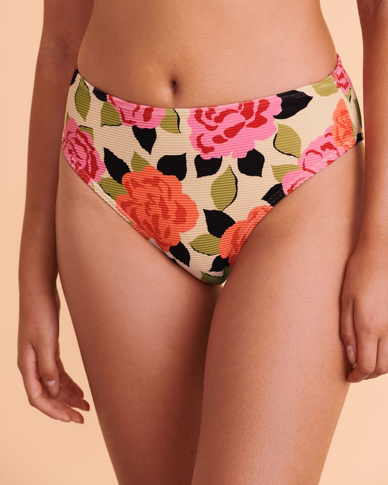 MAGIC GARDEN Maui High Leg Bikini Bottom