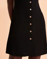CORA Ribbed Short Dress