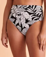 Bas de bikini bande taille pliable DEEP JUNGLE