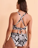 Haut de bikini dos croisé DEEP JUNGLE