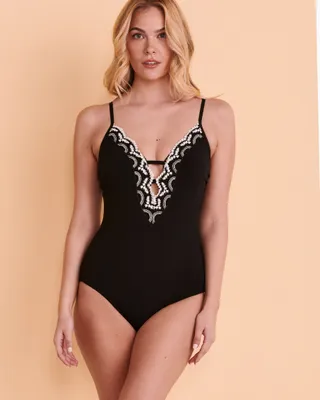 ST-BARTH Lace Detail One-piece Swimsuit