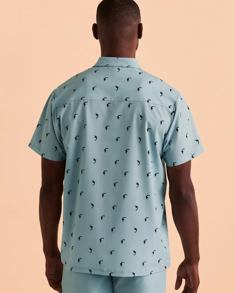 Short Sleeve Button-down Shirt
