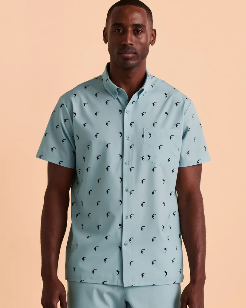 Short Sleeve Button-down Shirt