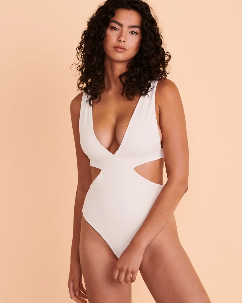 SHADES Plunge One-piece Swimsuit