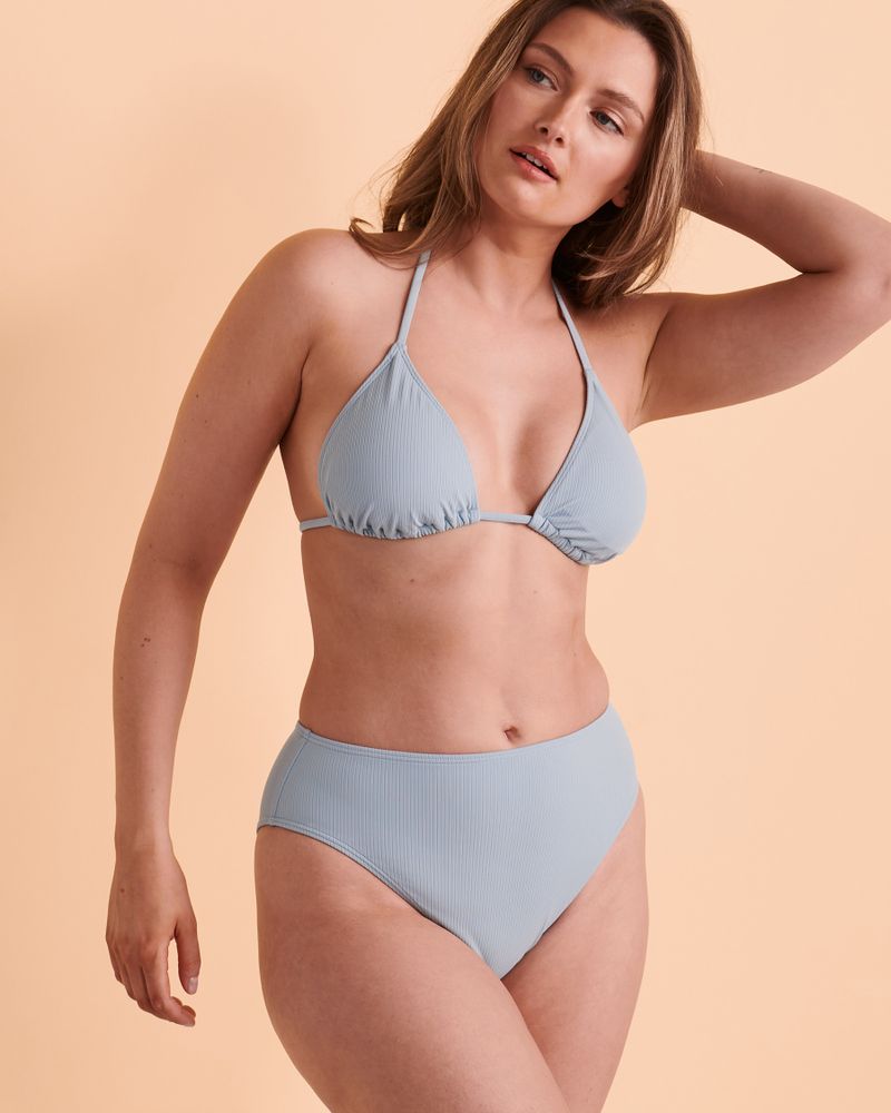 RIB Triangle Bikini Top