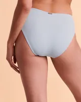 RIB Mid Waist Bikini Bottom