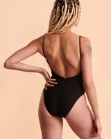 Maillot une-pièce noué à la taille MIDNIGHT