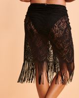 Lace and Fringe Pareo