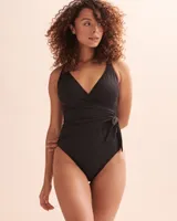 ALL TIED UP Side Knot One-piece Swimsuit