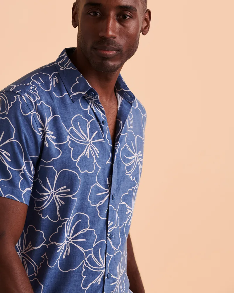 Short Sleeve Button-down Shirt