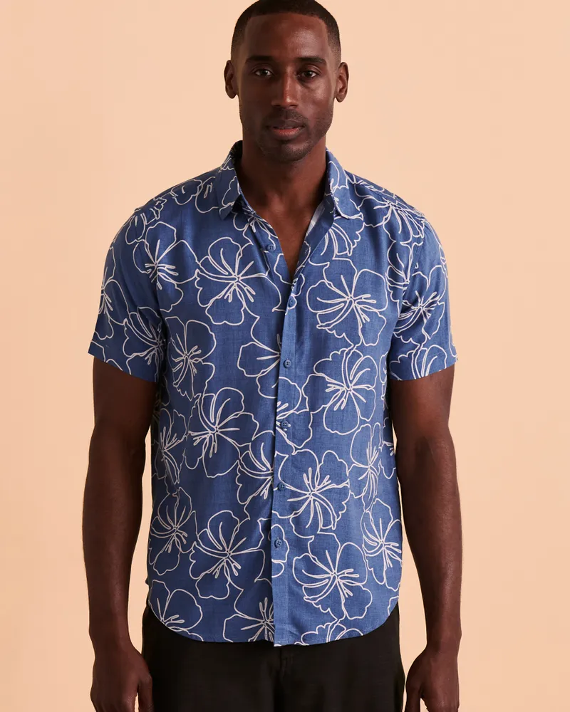 Short Sleeve Button-down Shirt