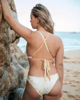 MONTEGO BAY Cross Back Triangle Bikini Top