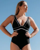 ELITE Plunge One-piece Swimsuit