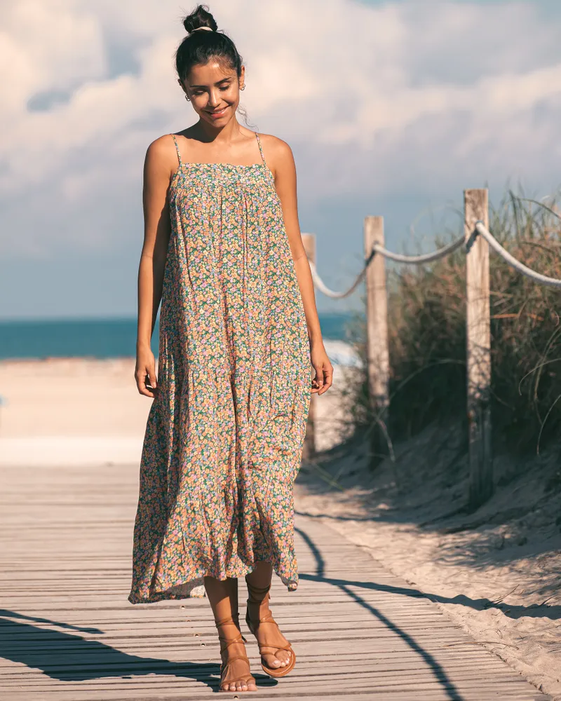 Afterglow Floral Maxi Dress