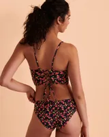 Haut de bikini bustier réversible Pansie