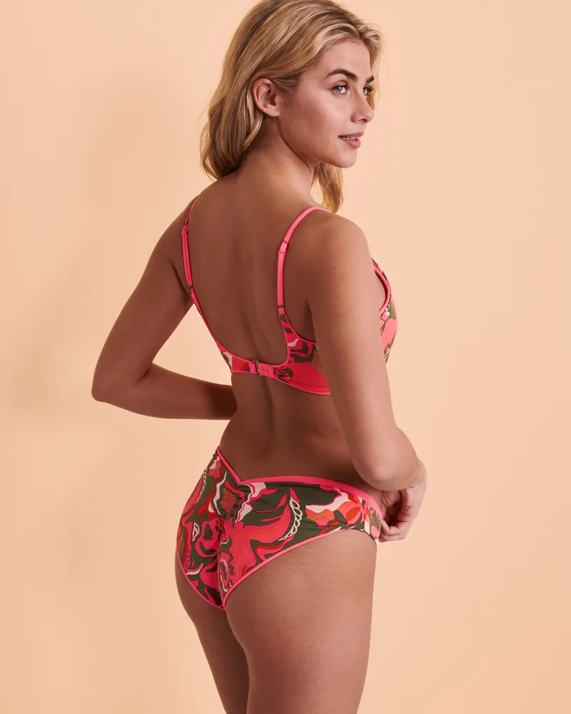 MAAJI Coral Lava Reversible Bralette Bikini Top