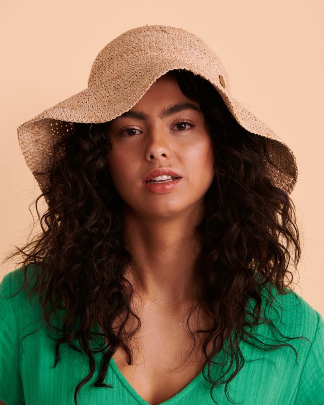 Crochet Straw Bucket Hat