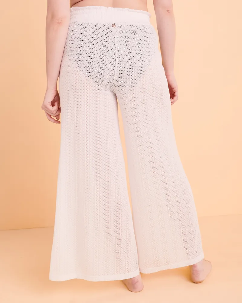 Crochet Wide Leg Pants