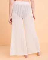 Crochet Wide Leg Pants