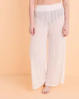 Crochet Wide Leg Pants