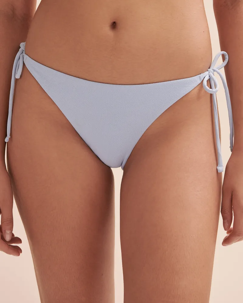 Chambray Blue Brazilain Bikini Bottom