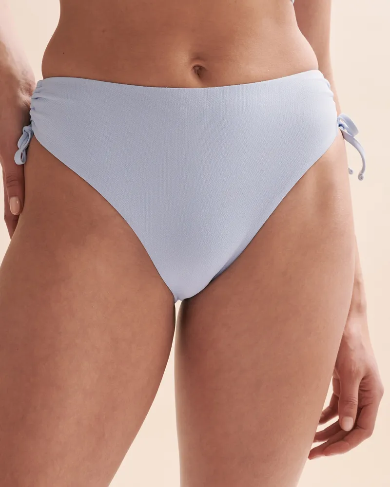 Bas de bikini tanga Chambray Blue