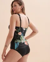 Botanical Beauty Audrey Drape Tankini Top