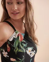 Botanical Beauty Audrey Drape Tankini Top