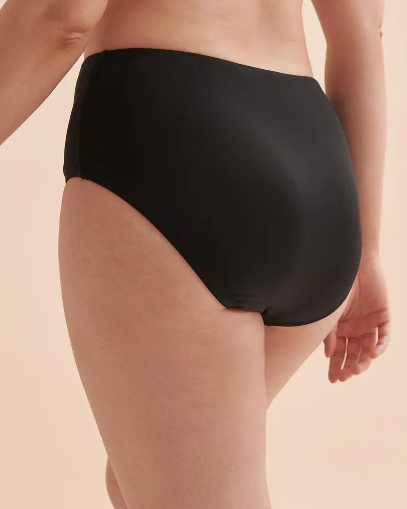 Solid Comfort Bikini Bottom