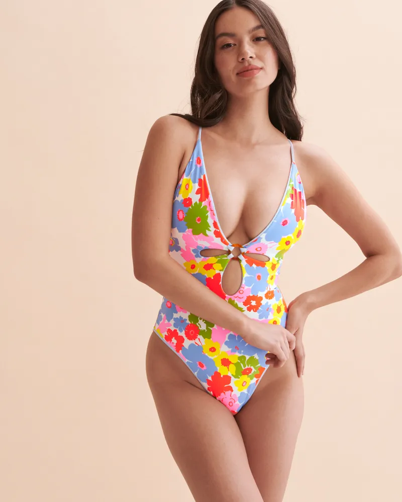 MAAJI Serenity Lavender Reversible One-piece Swimsuit