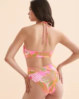 Maillot une-pièce réversible Bombon Pink