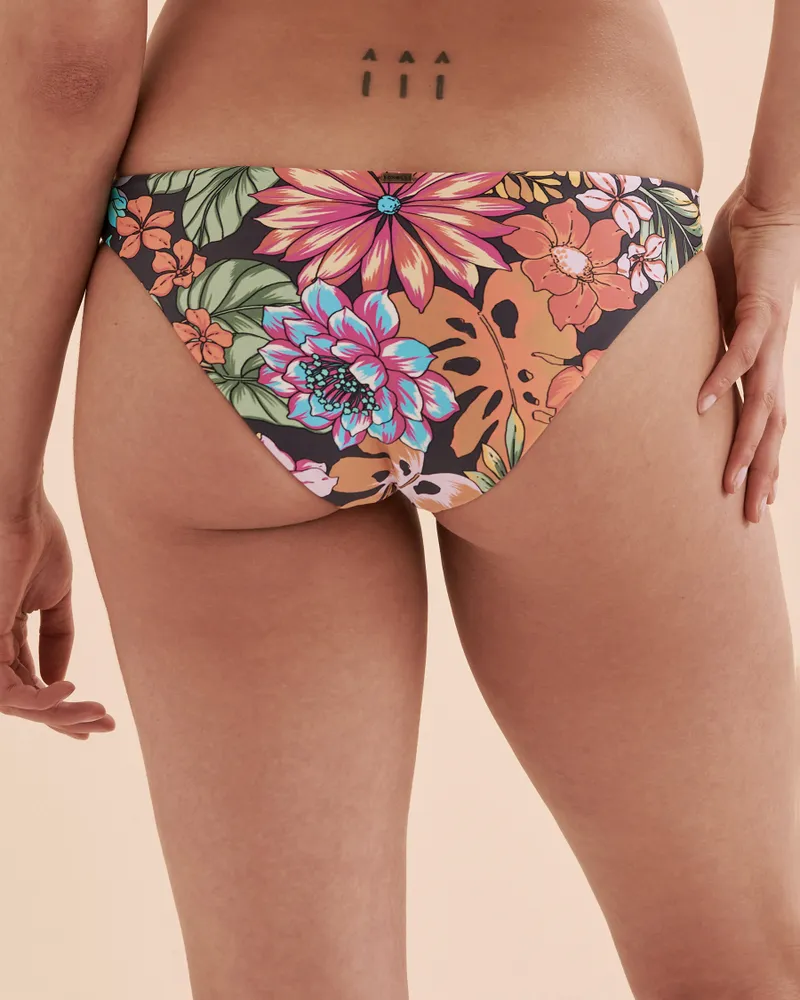 RETRO STRIPED Brazilian Bikini Bottom