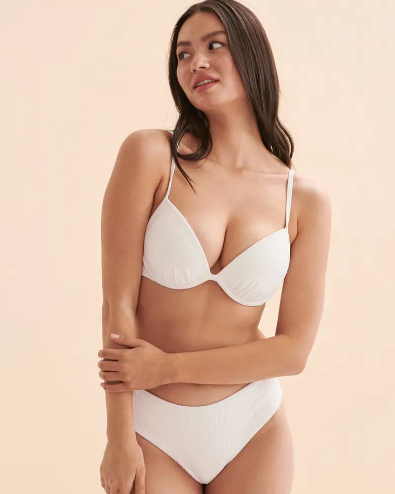 TROPIK Textured Push-up Bikini Top