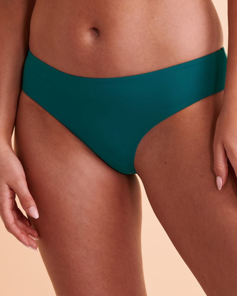 TROPIK QUETZAL GREEN Cheeky Bikini Bottom